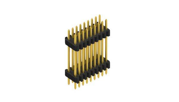 Fischer Elektronik Stiftleiste (Standard) Anzahl Reihen: 2 SLVW811718G 10St.
