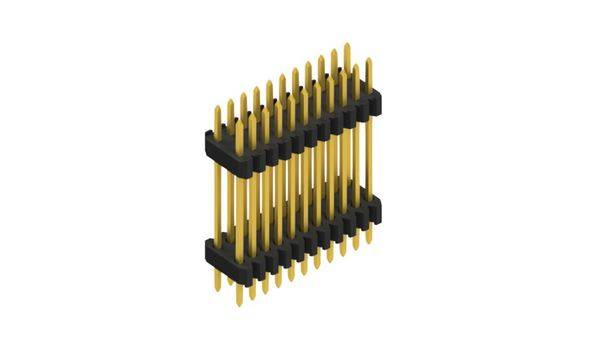 Fischer Elektronik Stiftleiste (Standard) Anzahl Reihen: 2 SLVW811722G 10St.