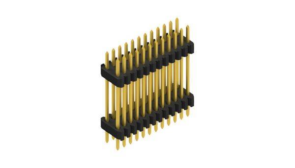 Fischer Elektronik Stiftleiste (Standard) Anzahl Reihen: 2 SLVW811724G 10St.