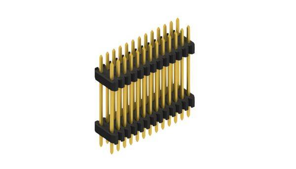 Fischer Elektronik Stiftleiste (Standard) Anzahl Reihen: 2 SLVW811726G 10St.