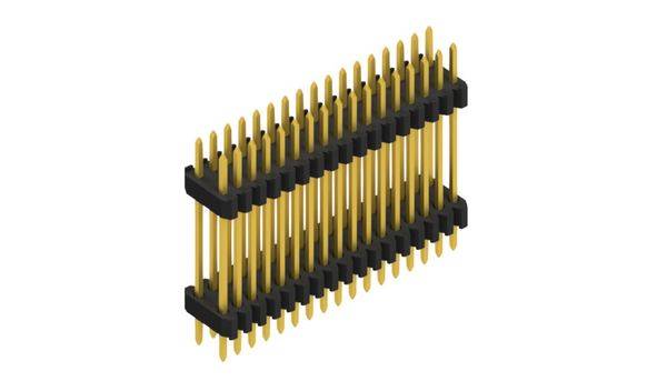 Fischer Elektronik Stiftleiste (Standard) Anzahl Reihen: 2 SLVW811734G 10St.
