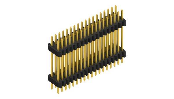 Fischer Elektronik Stiftleiste (Standard) Anzahl Reihen: 2 SLVW811736G 10St.