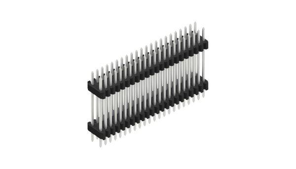 Fischer Elektronik Stiftleiste (Standard) Anzahl Reihen: 2 SLVW811744Z 10St.