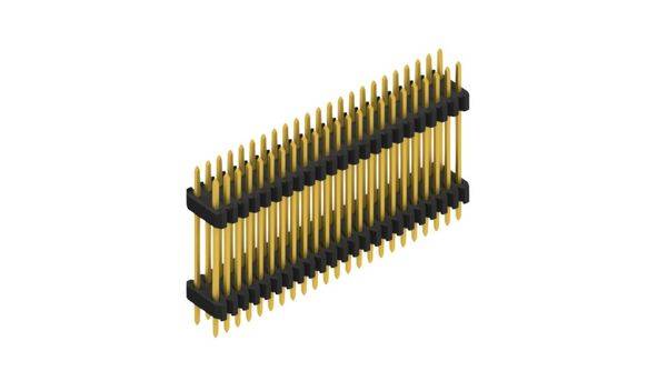 Fischer Elektronik Stiftleiste (Standard) Anzahl Reihen: 2 SLVW811746G 10St.