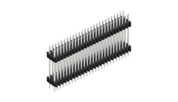Fischer Elektronik Stiftleiste (Standard) Anzahl Reihen: 2 SLVW811752Z 10St.