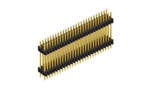 Fischer Elektronik Stiftleiste (Standard) Anzahl Reihen: 2 SLVW811754G 10St.