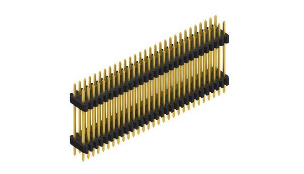 Fischer Elektronik Stiftleiste (Standard) Anzahl Reihen: 2 SLVW811758G 10St.