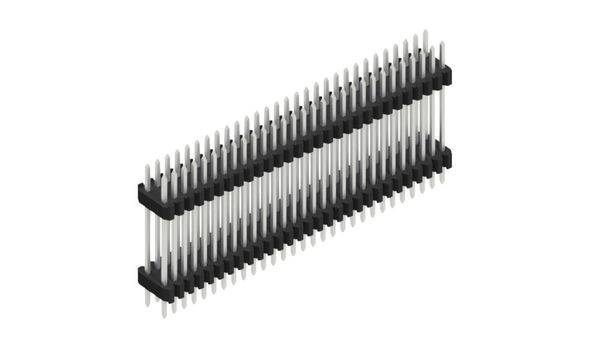 Fischer Elektronik Stiftleiste (Standard) Anzahl Reihen: 2 SLVW811758Z 10St.