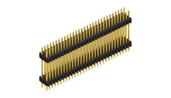 Fischer Elektronik Stiftleiste (Standard) Anzahl Reihen: 2 SLVW811760G 10St.