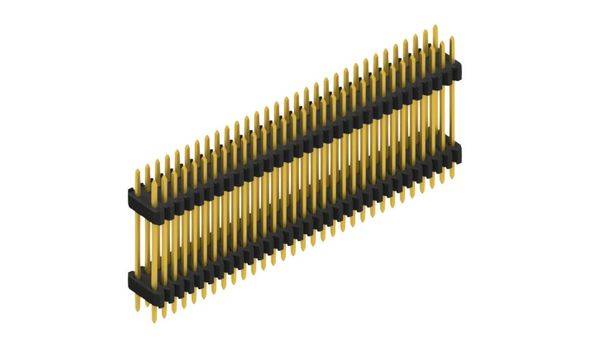 Fischer Elektronik Stiftleiste (Standard) Anzahl Reihen: 2 SLVW811762G 10St.