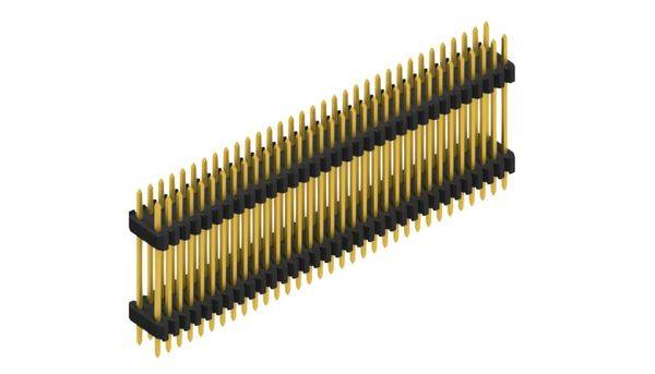 Fischer Elektronik Stiftleiste (Standard) Anzahl Reihen: 2 SLVW811766G 10St.
