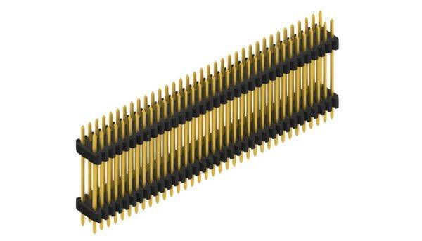 Fischer Elektronik Stiftleiste (Standard) Anzahl Reihen: 2 SLVW811770G 10St.