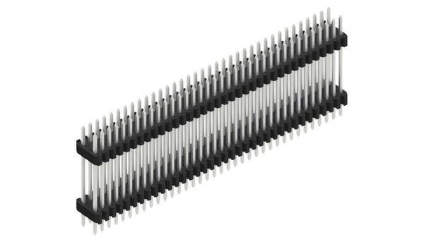 Fischer Elektronik Stiftleiste (Standard) Anzahl Reihen: 2 10157436 10St.