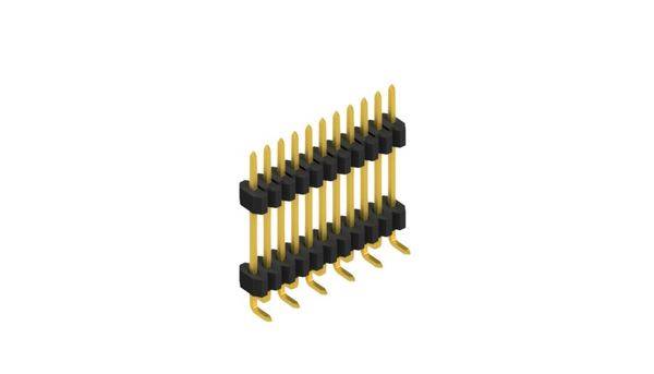 Fischer Elektronik Stiftleiste (Standard) Anzahl Reihen: 1 SLVW9SMD10211G 10St.