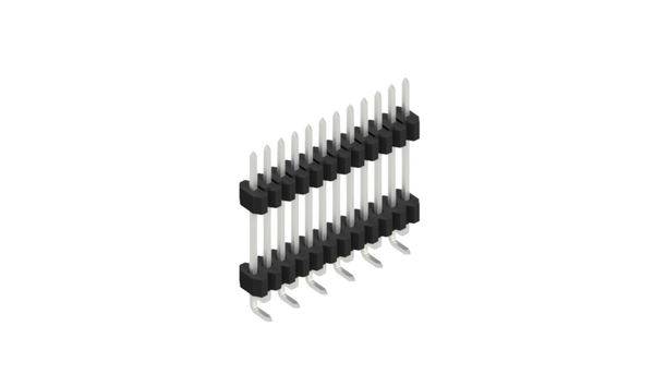 Fischer Elektronik Stiftleiste (Standard) Anzahl Reihen: 1 SLVW9SMD10212Z 10St.
