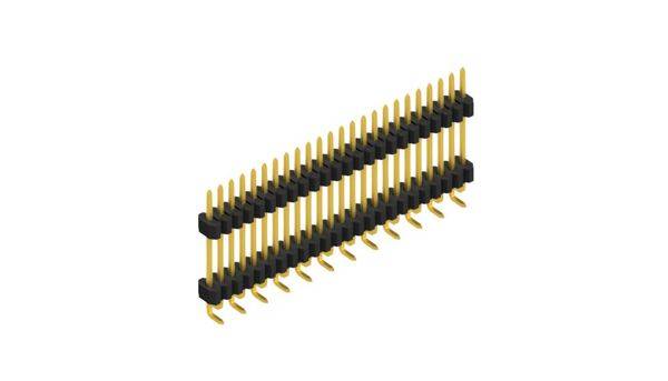Fischer Elektronik Stiftleiste (Standard) Anzahl Reihen: 1 SLVW9SMD10224G 10St.