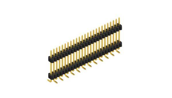 Fischer Elektronik Stiftleiste (Standard) Anzahl Reihen: 1 SLVW9SMD10225G 10St.