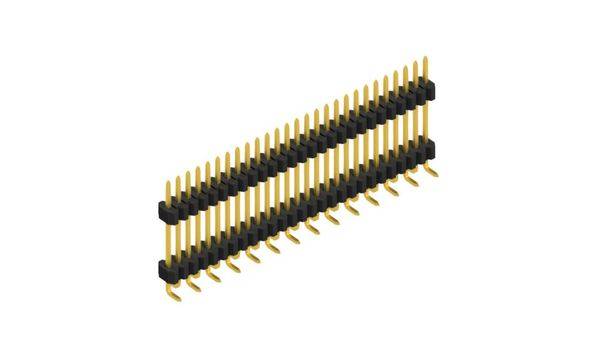 Fischer Elektronik Stiftleiste (Standard) Anzahl Reihen: 1 SLVW9SMD10227G 10St.