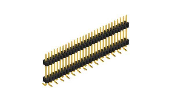 Fischer Elektronik Stiftleiste (Standard) Anzahl Reihen: 1 SLVW9SMD10229G 10St.