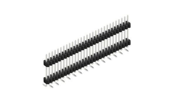Fischer Elektronik Stiftleiste (Standard) Anzahl Reihen: 1 SLVW9SMD10229Z 10St.