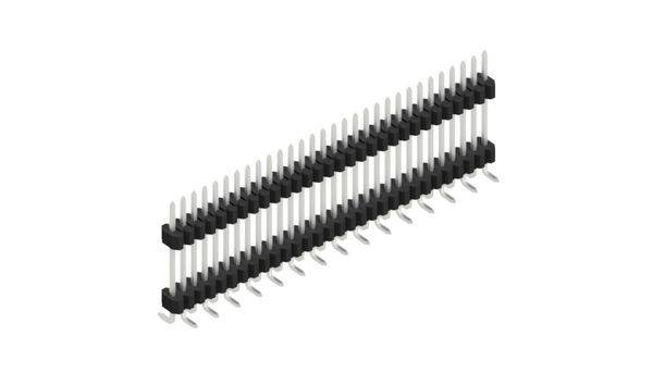 Fischer Elektronik Stiftleiste (Standard) Anzahl Reihen: 1 SLVW9SMD10230Z 10St.