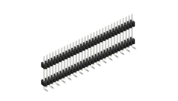 Fischer Elektronik Stiftleiste (Standard) Anzahl Reihen: 1 SLVW9SMD10231Z 10St.
