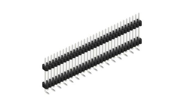 Fischer Elektronik Stiftleiste (Standard) Anzahl Reihen: 1 SLVW9SMD10232Z 10St.