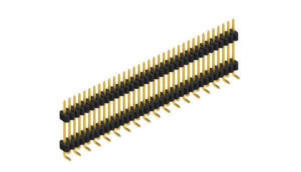 Fischer Elektronik Stiftleiste (Standard) Anzahl Reihen: 1 SLVW9SMD10235G 10St.