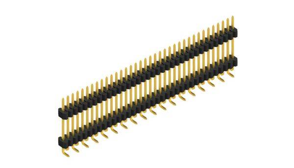 Fischer Elektronik Stiftleiste (Standard) Anzahl Reihen: 1 10162765 10St.