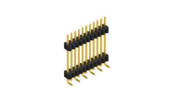 Fischer Elektronik Stiftleiste (Standard) Anzahl Reihen: 1 SLVW9SMD12711G 10St.