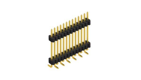 Fischer Elektronik Stiftleiste (Standard) Anzahl Reihen: 1 SLVW9SMD12713G 10St.