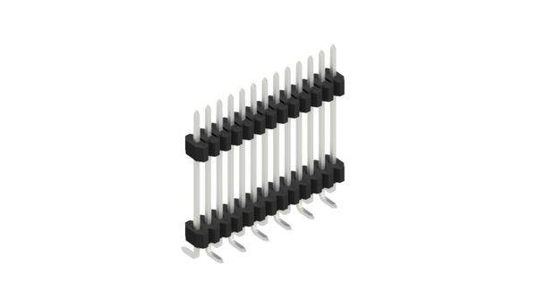 Fischer Elektronik Stiftleiste (Standard) Anzahl Reihen: 1 SLVW9SMD12713Z 10St.
