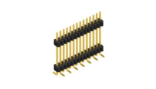 Fischer Elektronik Stiftleiste (Standard) Anzahl Reihen: 1 SLVW9SMD12714G 10St.