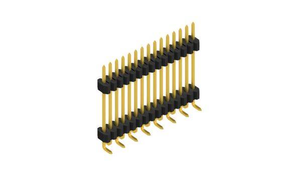Fischer Elektronik Stiftleiste (Standard) Anzahl Reihen: 1 SLVW9SMD12715G 10St.