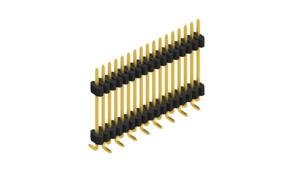 Fischer Elektronik Stiftleiste (Standard) Anzahl Reihen: 1 SLVW9SMD12717G 10St.