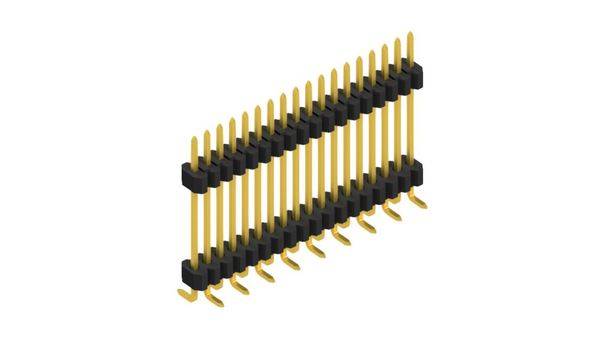 Fischer Elektronik Stiftleiste (Standard) Anzahl Reihen: 1 SLVW9SMD12718G 10St.