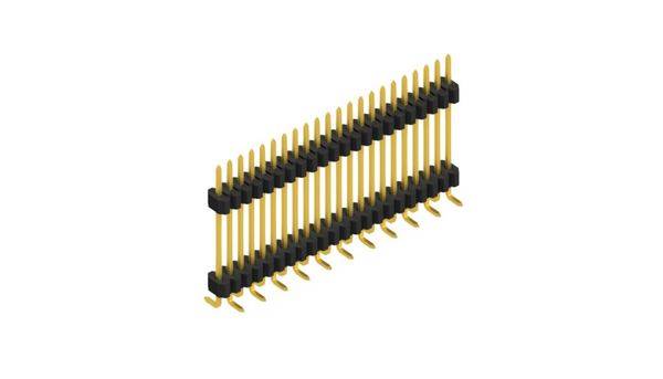 Fischer Elektronik Stiftleiste (Standard) Anzahl Reihen: 1 SLVW9SMD12722G 10St.