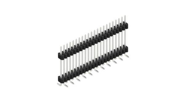 Fischer Elektronik Stiftleiste (Standard) Anzahl Reihen: 1 SLVW9SMD12722Z 10St.