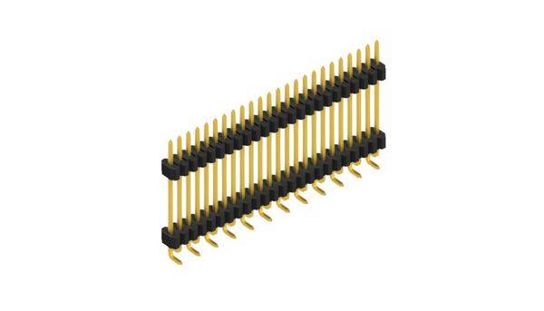 Fischer Elektronik Stiftleiste (Standard) Anzahl Reihen: 1 SLVW9SMD12724G 10St.