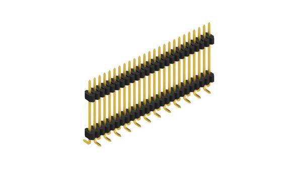 Fischer Elektronik Stiftleiste (Standard) Anzahl Reihen: 1 SLVW9SMD12725G 10St.