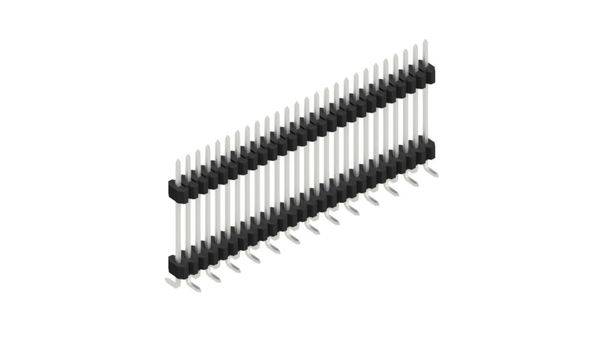 Fischer Elektronik Stiftleiste (Standard) Anzahl Reihen: 1 SLVW9SMD12726Z 10St.