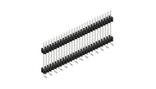 Fischer Elektronik Stiftleiste (Standard) Anzahl Reihen: 1 SLVW9SMD12727Z 10St.