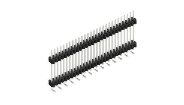 Fischer Elektronik Stiftleiste (Standard) Anzahl Reihen: 1 SLVW9SMD12728Z 10St.