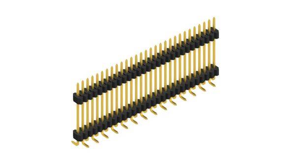 Fischer Elektronik Stiftleiste (Standard) Anzahl Reihen: 1 SLVW9SMD12729G 10St.