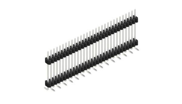Fischer Elektronik Stiftleiste (Standard) Anzahl Reihen: 1 SLVW9SMD12730Z 10St.