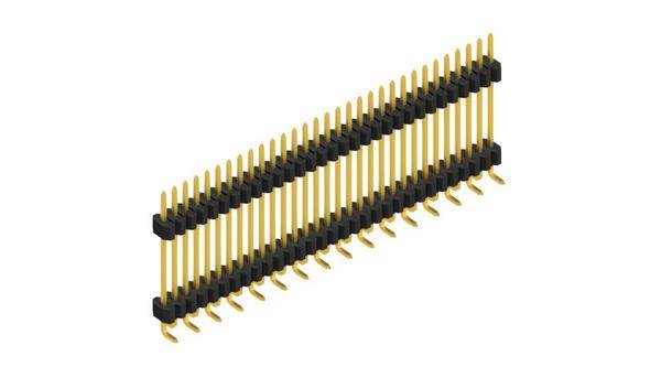 Fischer Elektronik Stiftleiste (Standard) Anzahl Reihen: 1 SLVW9SMD12731G 10St.