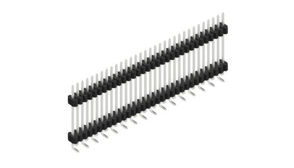 Fischer Elektronik Stiftleiste (Standard) Anzahl Reihen: 1 SLVW9SMD12732Z 10St.