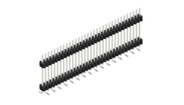 Fischer Elektronik Stiftleiste (Standard) Anzahl Reihen: 1 SLVW9SMD12733Z 10St.