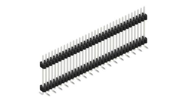 Fischer Elektronik Stiftleiste (Standard) Anzahl Reihen: 1 SLVW9SMD12734Z 10St.