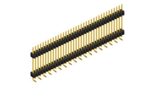 Fischer Elektronik Stiftleiste (Standard) Anzahl Reihen: 1 10162767 10St.